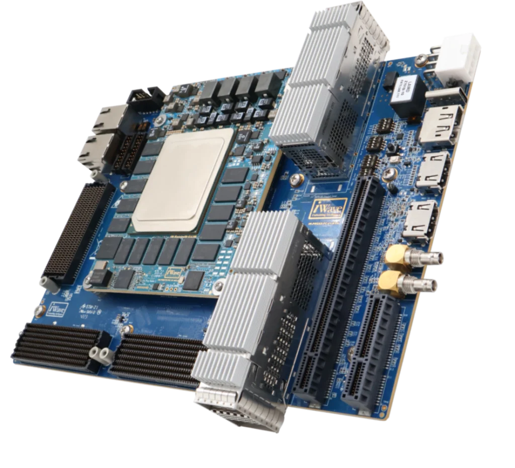 Agilex 7 R24C Devkit side view image