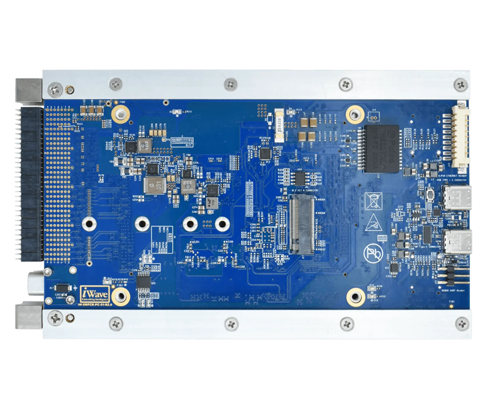 Virtex UltraScale+ (VU13P/11P/9P/7P/5P) 3U VPXプラグインモジュール