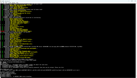 TI AM62Lx SBC QSG Command Prompt