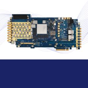 RFSoC-based ADC DAC PCIe accelerator card cover view
