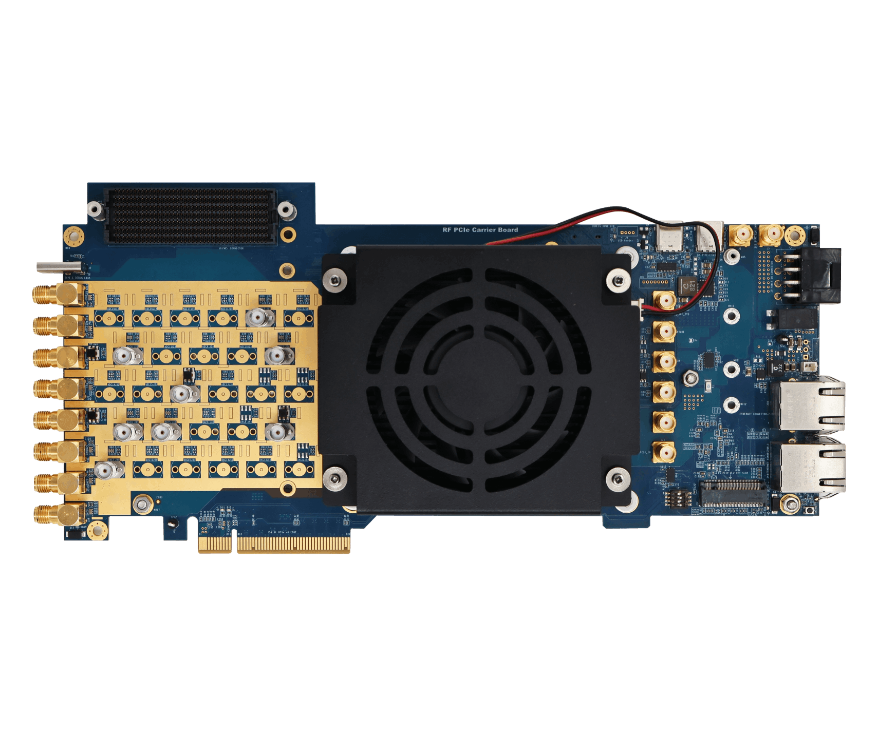ADC & DAC PCIe Card Powered by RFSoC ZU48/47/43/28/27/25DR