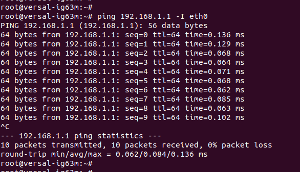 Board 2 Ping Test