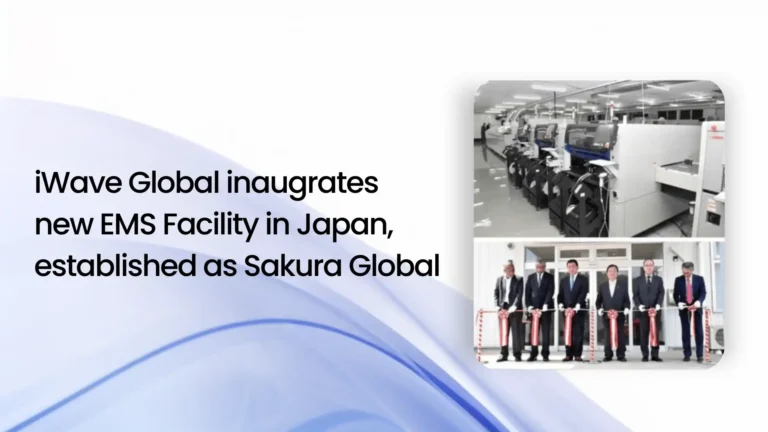 iWave Global inaugrates new EMS Facility in Japan, established as Sakura Global