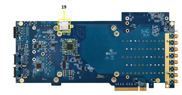Agilex 9 AGRW014 Direct RF Development Platform Bottom view