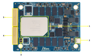 Agilex 9 AGRW014 Direct RF SOM – Top view