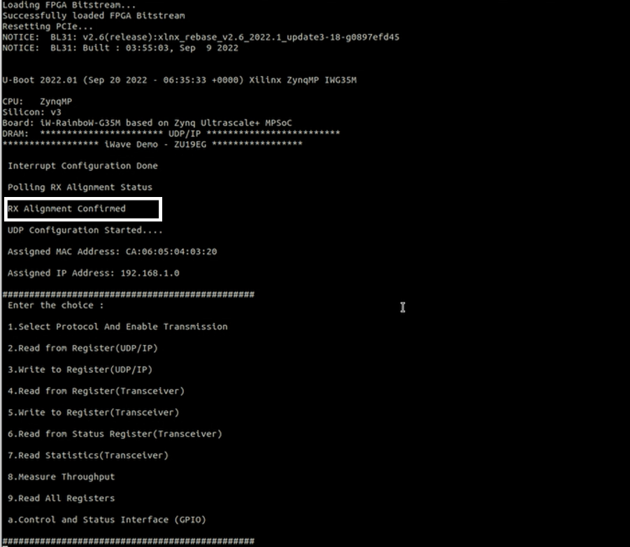 Board Initialization