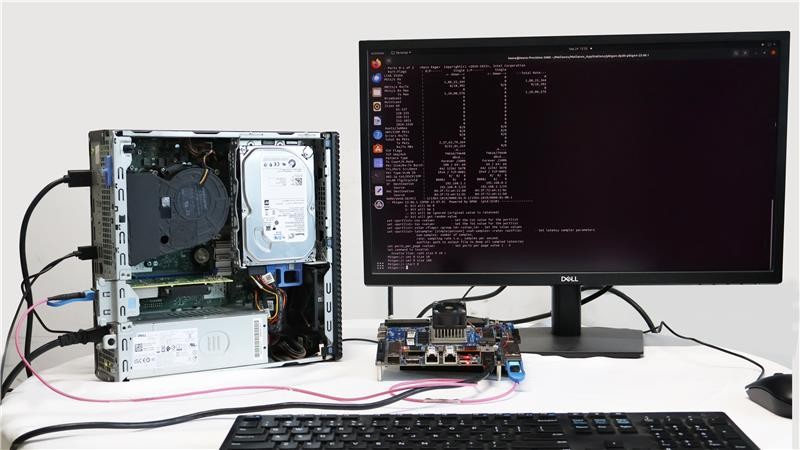 Board to Host Demo Setup