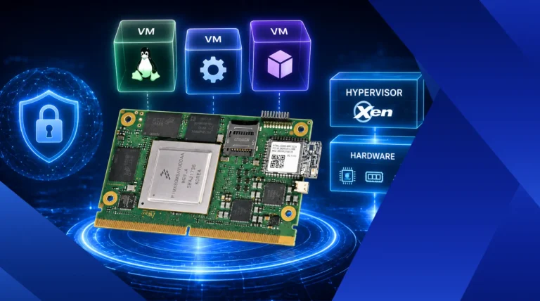 Xen Hypervisor on i.MX 8QM SoM: Enabling Secure Virtualization for Embedded Systems