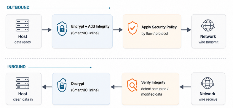 iW-Fibre SmartNIC Inline Security
