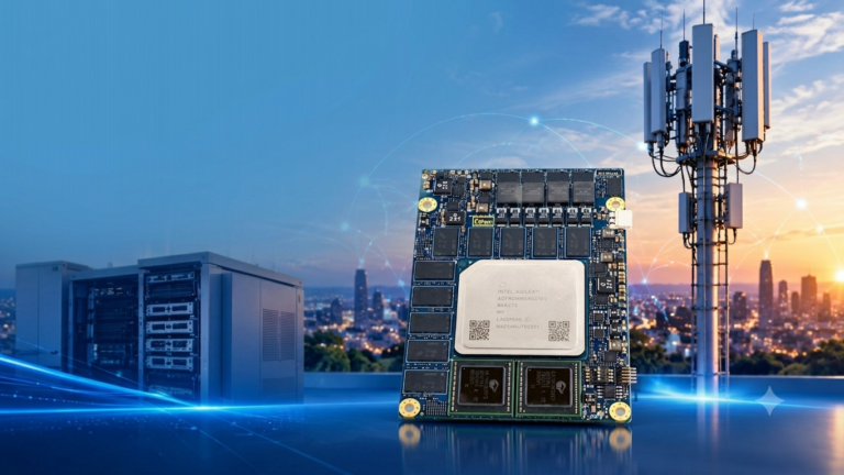 Agilex 7 SoM & Custom Carrier Card for Cellular Base Station Equipment