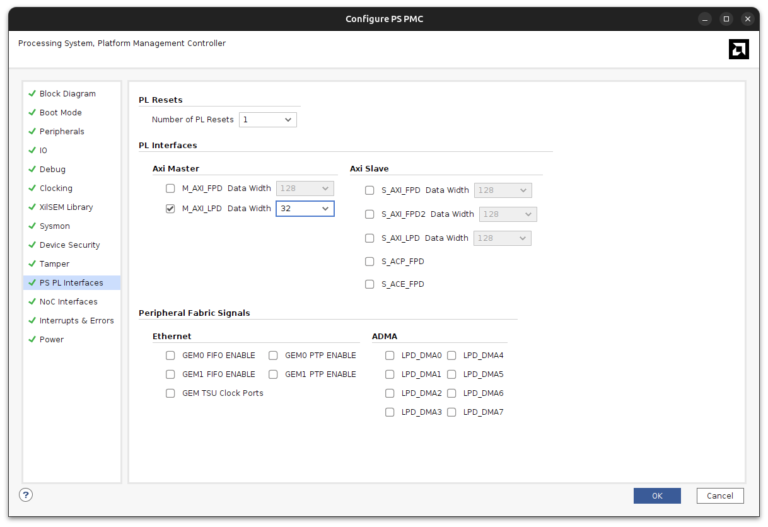 iG-G57D Versal AI Edge_PS-PL Interfaces