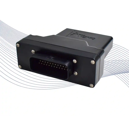 Event Data Recorder (EDR) rugged telematics device side view showing industrial design