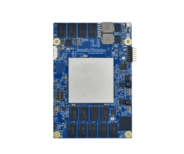 Top View of ZU19, ZU17, ZU11 MPSoC System on Module with processing components
